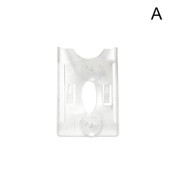 Transparent Suction Cup Card Holder Electronic Label Holder Card M4B6