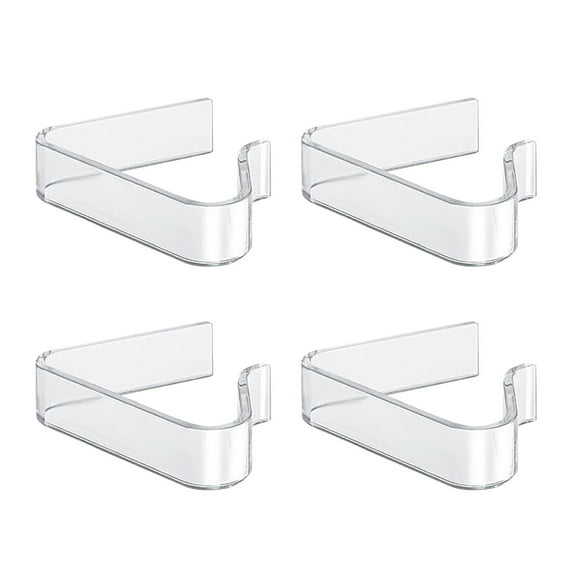 Transparent Tablecloth Fasteners Reusable Windproof Table Cover Clips Secure Holders For Indoor Outdoor Events Picnic Camping Wedding Christmas 4PCS