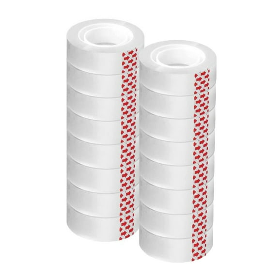 Transparent Tape Refills, Clear Tape, Invisible Tape Refill, Glossy Gift Wrapping Tapes for Dispenser, Office, School, Home