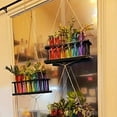 thumbnail image 1 of Transparent Test Tube Vase Plant Planting Container, Hydroponic Propagation Container With Support Stand (Set Of 6), Scientific Themed Instrument For Creative Gardening, 1 of 7