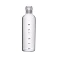 thumbnail image 1 of Transparent Timed Measuring Water Bottle with Measurement Marks, Leak-Proof Brushed Matte Plastic Tumbler, Great for Tracking Daily Hydration Goals at the Office, Gym, or During Travel, 1 of 6