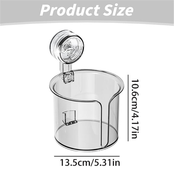 Transparent Tissue Roll Dispenser Box For Bathroom Toilet Paper Holder