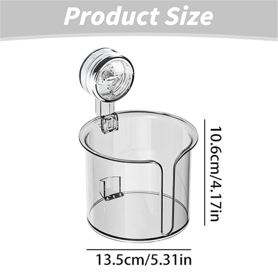 Transparent Tissue Roll Dispenser Box For Bathroom Toilet Paper Holder