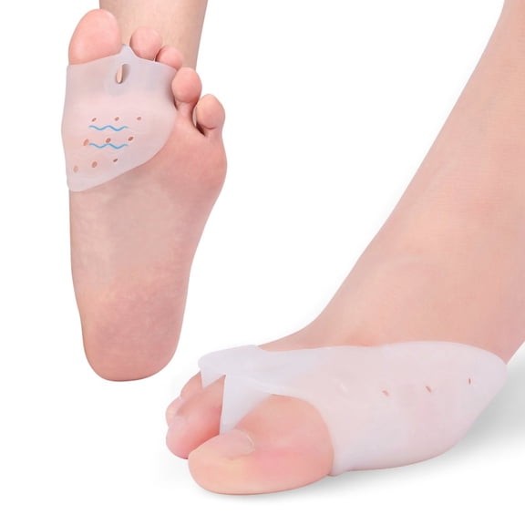 Transparent Toe Separator, Gel Toe Separator, Silicone For Yoga Watching TV