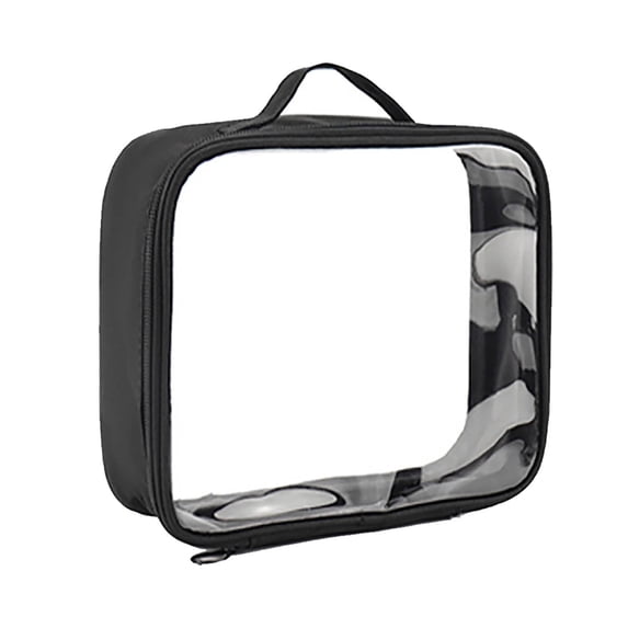 Transparent Travel Cosmetic Bag for Makeup Storage and Organizer