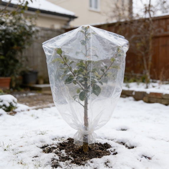 Transparent Tree Frost Cover Plants Freezes Protection Bag Reusable for Winter Cold Weather
