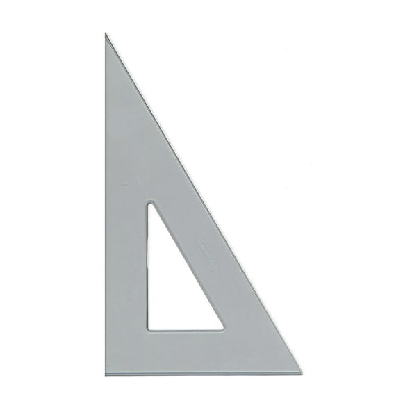 Transparent Triangles professional-30/60 degree, 10 in. (pack of 6)