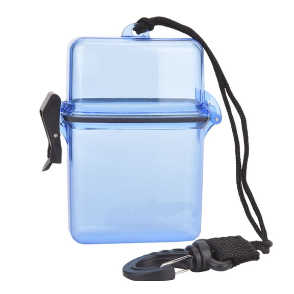 Transparent Underwater Kayak Storage Box with Rope Hook for Canoe and Surfing Adventures