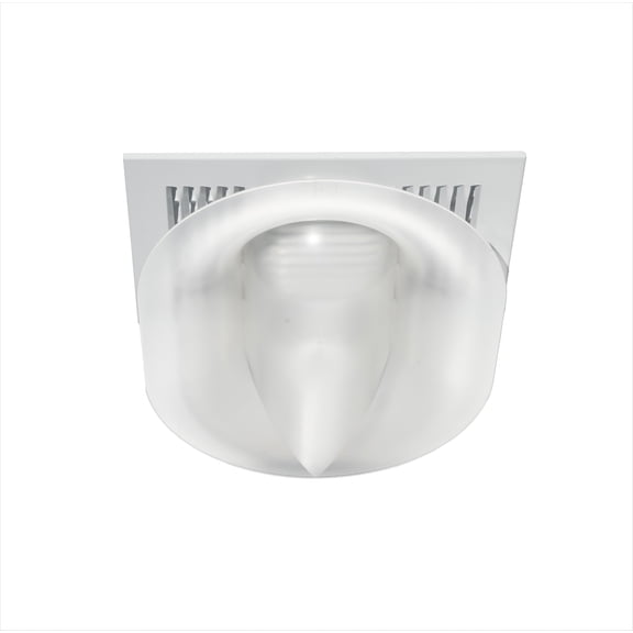 Transparent Vent Air Deflector for Ferrous Steel Ceiling, Wall & Floor Registers