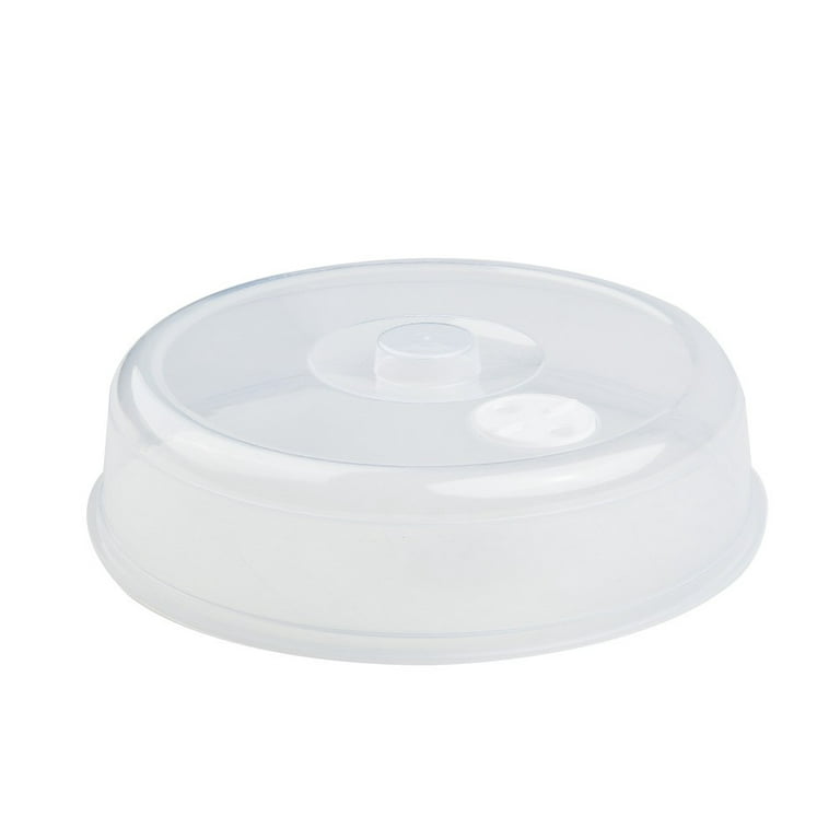 Microwave Plate Cover With Air Vent Plastic Food Cover Lids Clear
