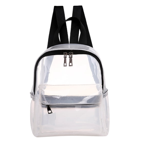 Transparent Waterproof Book Female Fashion College Students Transparent Backpack
