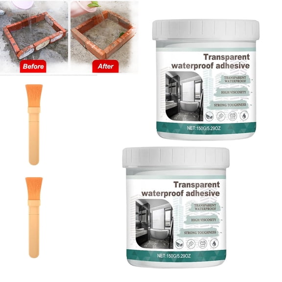 Transparent Waterproof Coating Agent, Invisible Waterproof Insulation Sealant for Indoor & Outdoor,Water-Resistant Anti-Leakage Agent,Water-Based Leak Protection on Roofs,Walls, Garden and Window