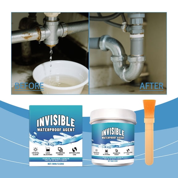 Transparent Waterproof Glue for Seamless Bonding, Strong and Durable for Indoor and Outdoor Use, 100ml