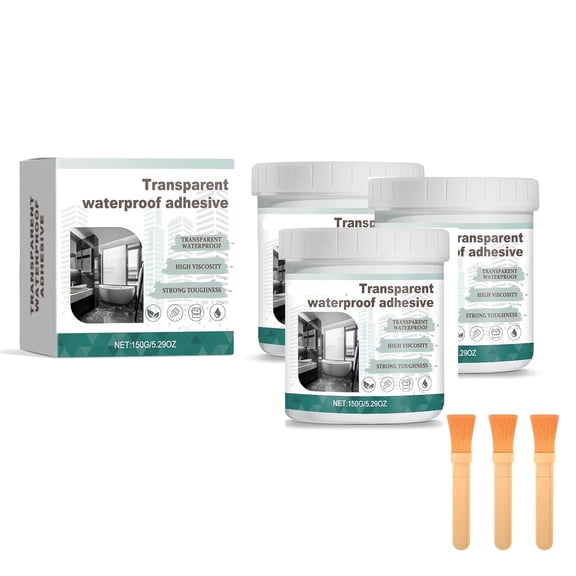 Transparent Waterproofing Coating, Invisible Waterproofing Agent, for Roof Bathroom Wall Tile Window Sill, Home Waterproof Repair Sealant