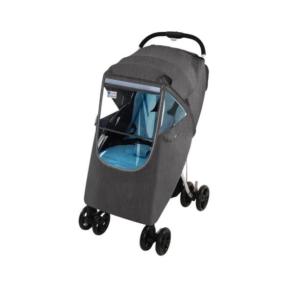 Transparent Window Strollers Rain Cover Thermal Liner Comfort Safety