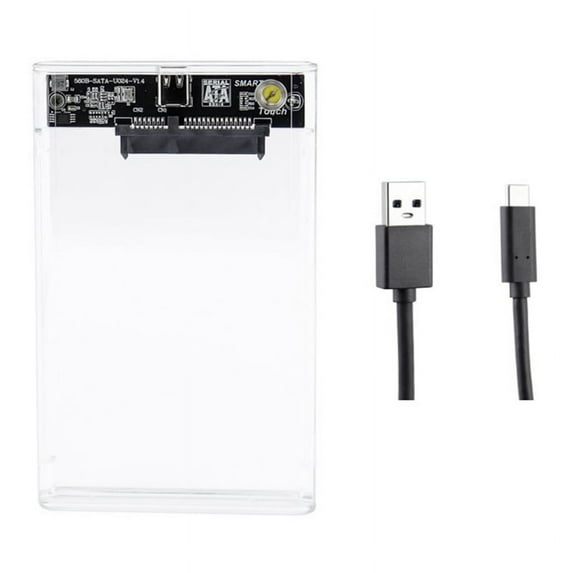 Transparent Write-Protected 2.5-Inch Solid-State Mechanical Mobile Hard Drive Box 6G Master Notebook Desktop