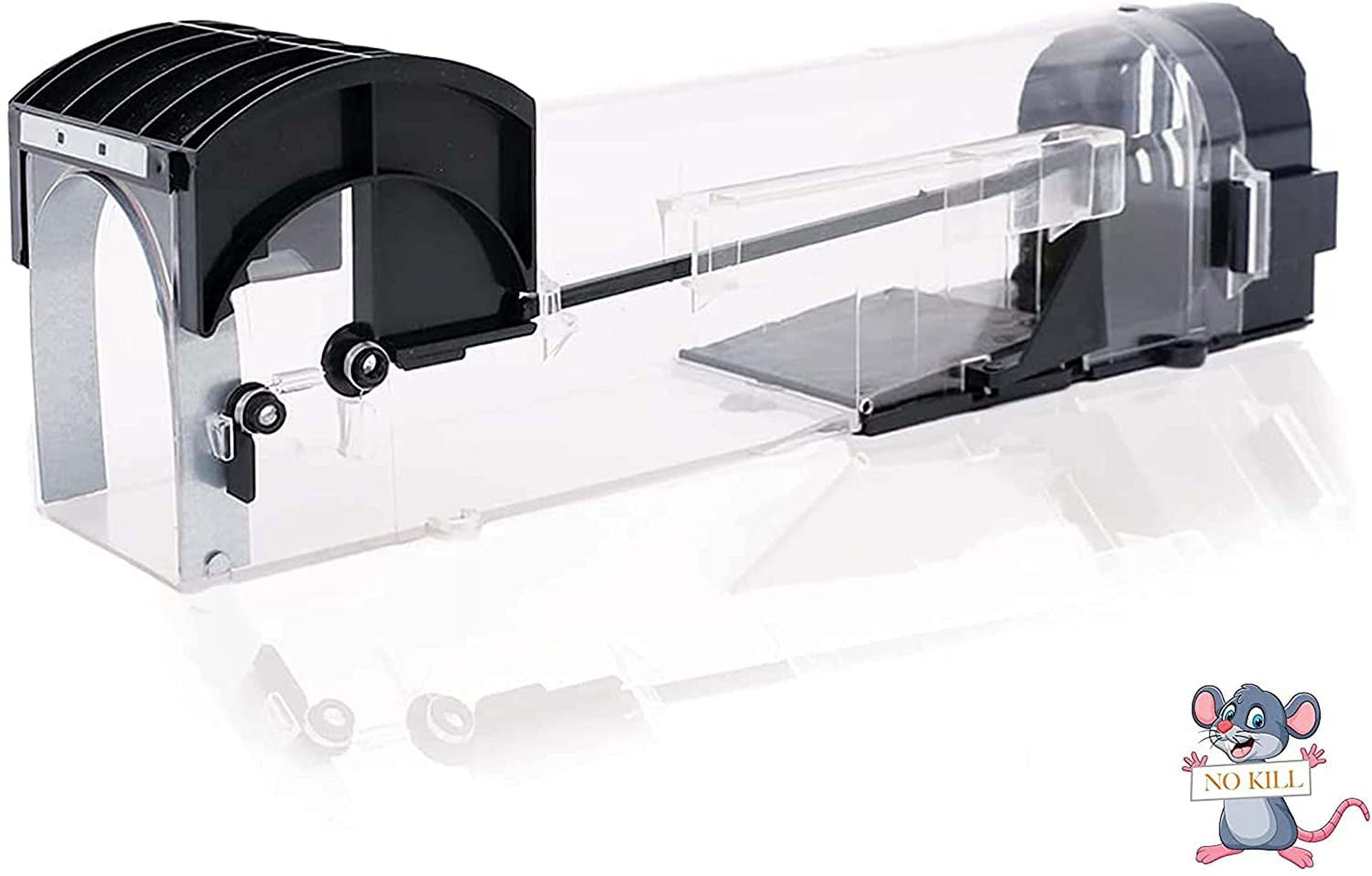 Transparent and User Friendly Mouse Trap, No Need to Kill Rat Traps