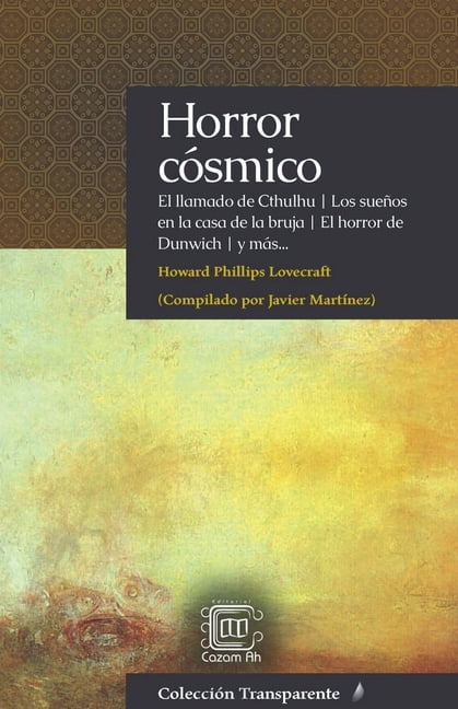 Transparente Horror cÃ³smico, Book 14, (Paperback)