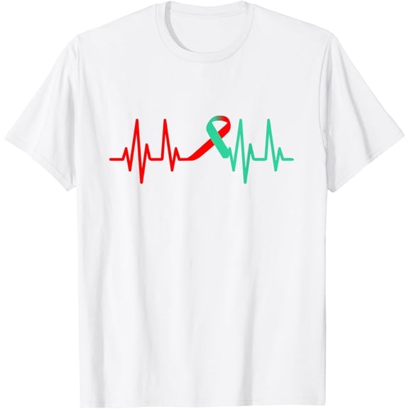 Transplant Recipient Heartbeat - Saved By An Organ Donor T-Shirt