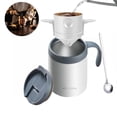 thumbnail image 1 of Transportable Backpacking Coffee Maker Set With Collapsing Filter And Insulated Cup For Outdoor Travel Backpacking, 1 of 8