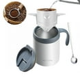 thumbnail image 1 of Transportable Camping Coffee Set Untarnished Insulated Travel Cup Collapsing Filter For Outdoor Use, 1 of 11