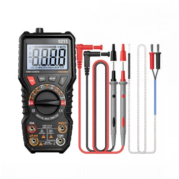 Transportable Digital Tester Highlighting NCV Detection Perceivable Stability Tests and Attractive Back Appendage for Easy Field Applications