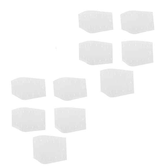 Transportable Eyebrow Outline Tool With Exchangeable Templates For Individualized Makeup Application