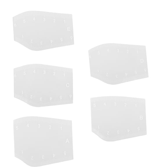 Transportable Eyebrow Pattern Tool Flexible Plan For Accurate Forehead Sculpting And Makeup Application