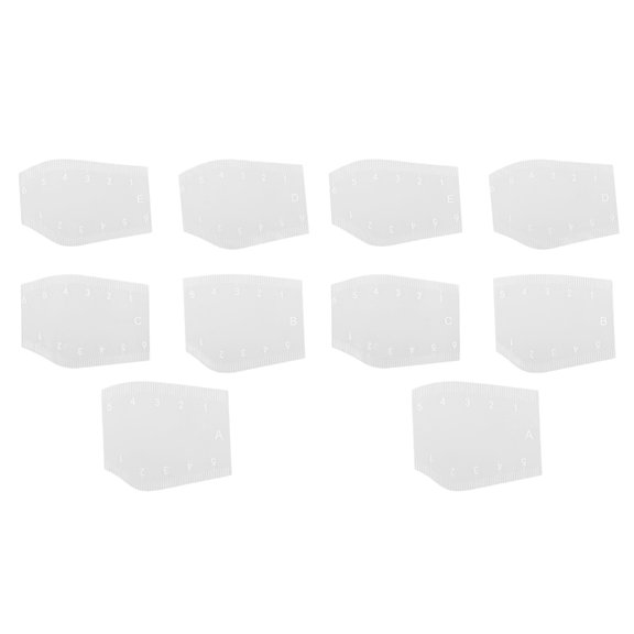 Transportable Eyebrow Pattern Tool Flexible Plan For Accurate Forehead Sculpting And Makeup Application