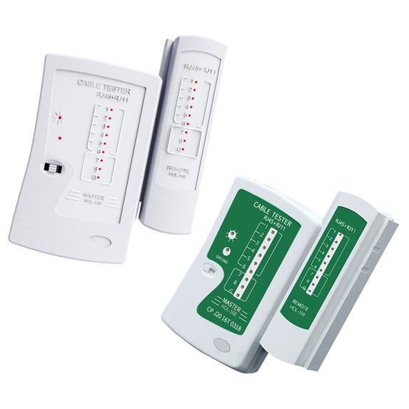 Transportable PVC RJ45 Cable Tester with Accurate Fault Detection for Cable Testing in Various Conditions