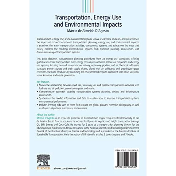 Pre-Owned Transportation, Energy Use and Environmental Impacts (Paperback)