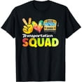 thumbnail image 1 of t-shirt Transportation Squad Back To School Bus Driver Teach student T-Shirt mens t shirt，black，women，funny，misfits，men，journey, 1 of 4
