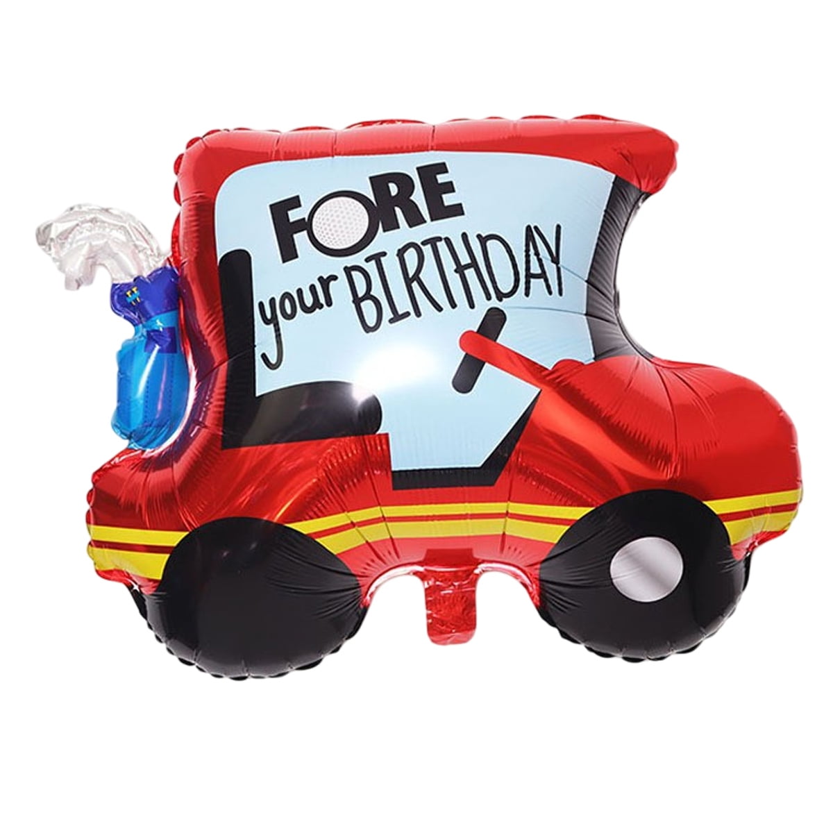 Transportation aluminum film balloon fire truck engineering truck