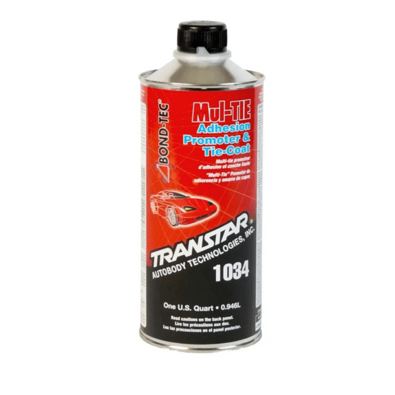 Transtar Autobody Products 1034 - Mul-TIE Adhesion Promoter - 1 qt Can - Amber - Liquid