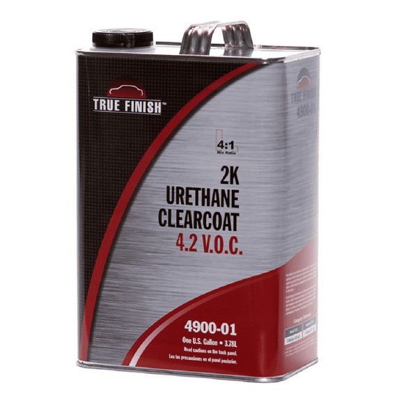 Transtar Autobody Products 4900-01 - Urethane Clearcoat - 1 Gallon Can - True - 4:1 Mixing