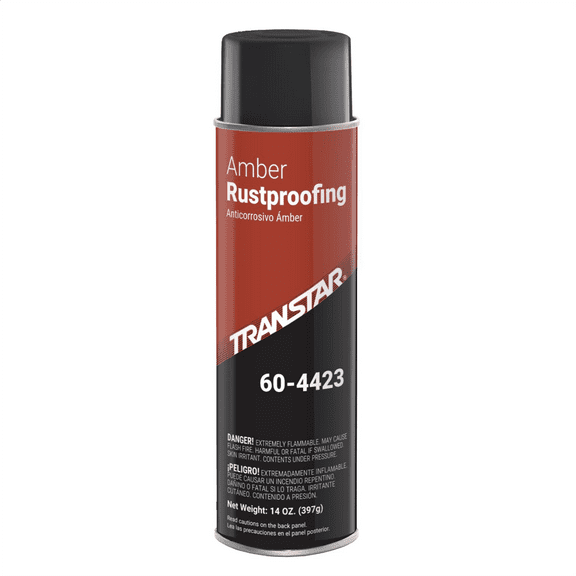Transtar Autobody Products 60-4423 - Ready to Use Rust Proofing Spray - 20 oz Aerosol Can - Aerosol - Amber
