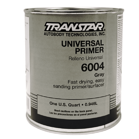 Transtar 6004 Universal Gray Paint Primer, 1 qt Can