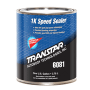 Transtar Autobody Products 6081 - 1K Speed Sealer Low VOC 255 Square Feet per Gallon- 1 Gallon - Light Gray