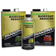 Transtar Autobody Products 7411-D Basecoat Reducer, 1 gal Can, Medium Speed/65 to 75 deg F