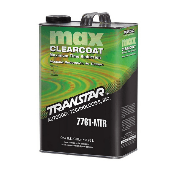 Transtar Autobody Products 7761MTR - MAX 7761-MTR Clearcoat - 1 Gallon Can - 4:1 Mixing