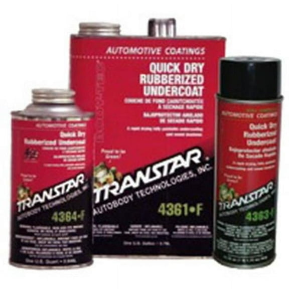 Transtar Quick Dry Rubberized Undercoating, Black