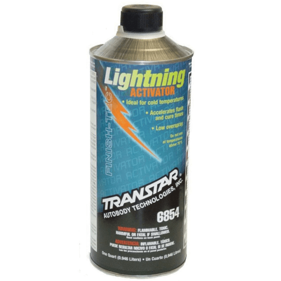 Transtar Autobody Products 6854 - 6800 Series Lightning Activator - 1 qt Can - Clear - Liquid