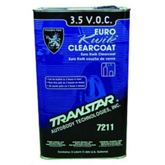 Transtar TRE-7211 5 Liter Euro Kwik Clearcoat