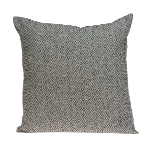 Parkland Collection Mudra Grey Throw Pillow Cover