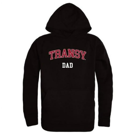 Transylvania University Pioneers Dad Hoodie, Black - Medium