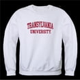 thumbnail image 1 of Transylvania University Pioneers Seal Crewneck Sweatshirt, White - Small, 1 of 1