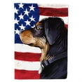 thumbnail image 1 of Carolines Treasures CK6744CHF Transylvanian Hound American Canvas House Size outdoor-flags, Multicolor, 1 of 4