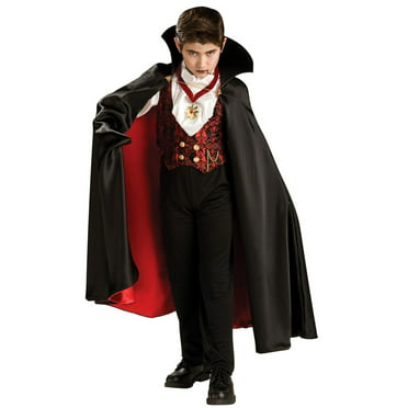 Vampire Halloween Costume for Boys/ kids Dracula Size M 6,7,8,9 ...