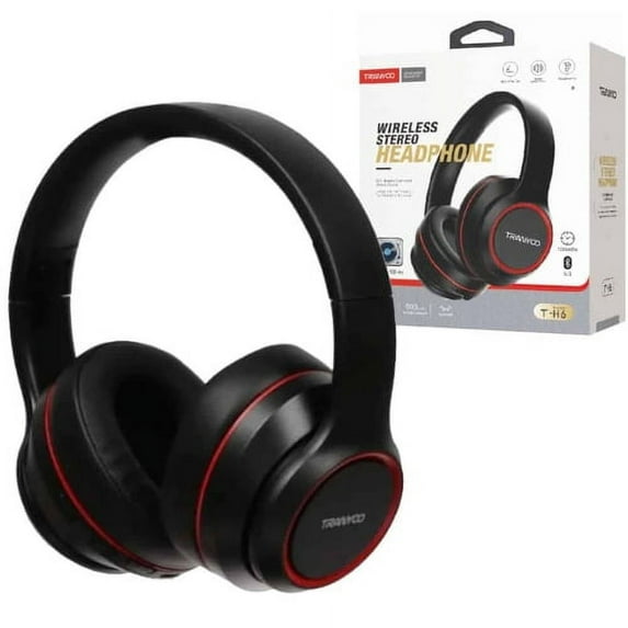Tranyoo T-H6 Wireless Bluetooth Headset Headphones With Mic Noise Cancellation Ear Stereo Built-in Microphone Sweat Resistant Headphone