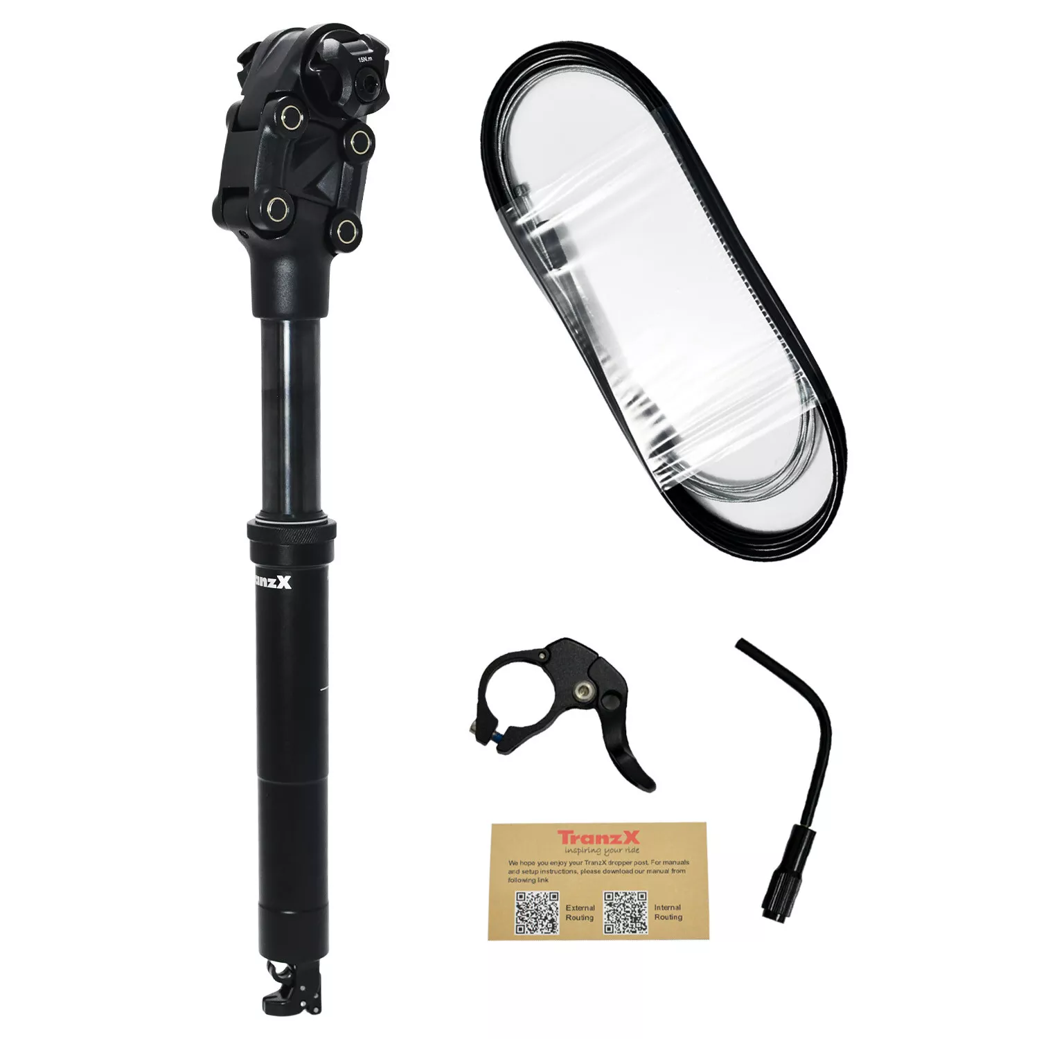 TranzX 27.2X355mm Parallelogram Suspension and Dropper